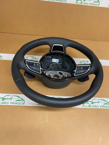 AUDI STEERING WHEEL A4 S4 A5 S5 SPORT LEATHER STEERING WHEEL WITH PADDLE SHIF... - Picture 16 of 24
