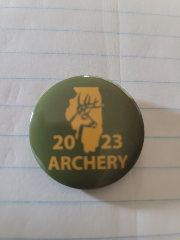 2023 Illinois Deer Harvest Pin  -  Bow Only