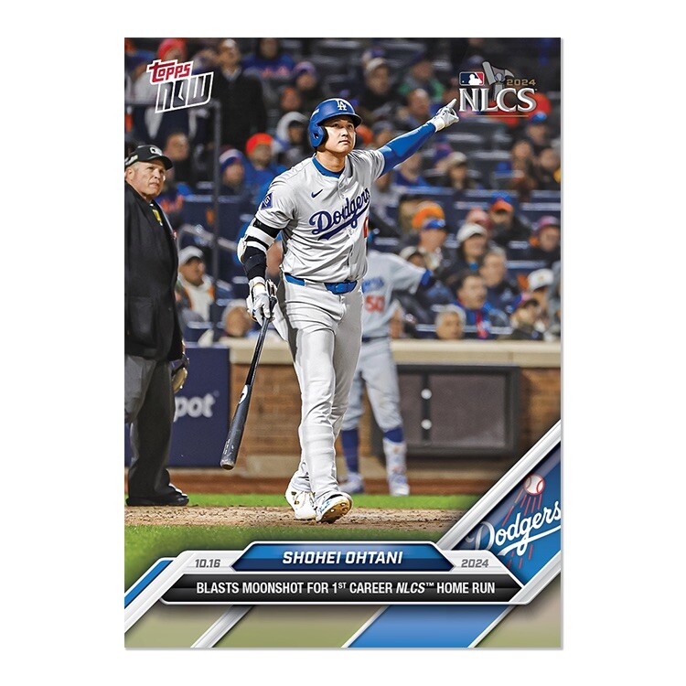 Shohei Ohtani 1st NLCS Home Run - 2024 MLB Topps NOW Card 839 | eBay