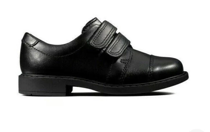 Clarks boys Toddler Scala Skye Strap School Shoes Size UK7.5H Infant Brand New