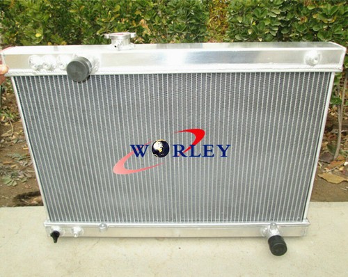 For Aluminum Radiator Toyota SUPRA MK3 MA70 MA71 3.0L JZA70 7M-GTE 86 ...