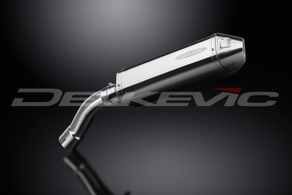 BMW F800GT 2013-2017 Delkevic Slip On 13" Tri-Oval Kit de silenciador de escape de acero inoxidable Foto 3 de 4