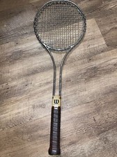 Racchetta da tennis Wilson T2000 avvolta in alluminio vintage made in usa 