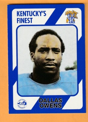#ad Dallas Owens Kentucky Wildcats 1989 Card #183 Lexington Lafayette High 11M $1.91