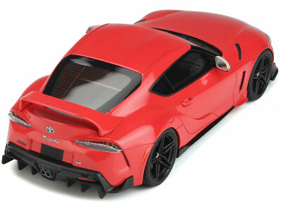 GR Supra ミニカー レッド 1/18 Amazon.com: GT Spirit 1:18 2020 Supra GR Heritage GT339 RED Resin