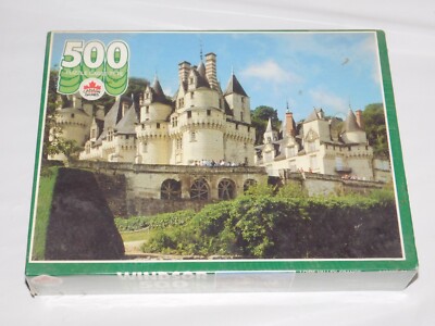 VTG Canada Games 500 Pc Puzzle Windsor 35x48cm sealed LOIRE VALLEY FRANCE