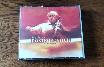 Coffret 3 CD Mstislav Rostropovitch "Le Violoncelle du Siècle" / Emi 2007 - Photo 1/4