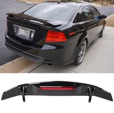 52" Rear Trunk Spoiler Wing Lip GT w/3RD LED Brake Light For Acura TL 2004-2008