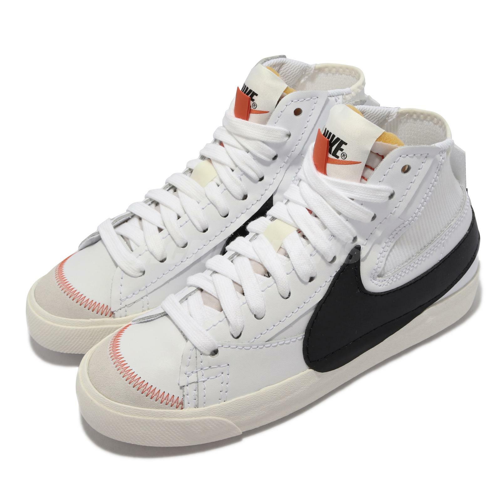 zweer chaos hospita Nike Blazer Mid 77 Jumbo Big Logo White Black Men Unisex Casual Shoes  DD3111-100 | eBay