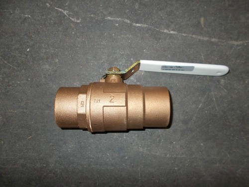 MILWAUKEE/HAMMOND UPBA-150 A 200 ULTRA PURE 2" SWEAT BRASS (BALL VALVE)