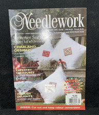 Needlework UK Magazine - August 1995 - Summer, Garden Sampler