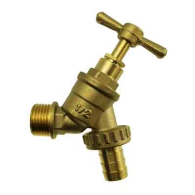 #ad Brass Outdoor Garden Tap Hose Union Bib Tap 1 2quot; for Garden Hose GBP 3.99