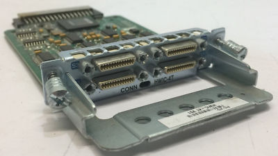 CISCO HWIC-4T 4-Port High-Speed Serial WAN Interface 2811 2821/51 3800 2900 3900