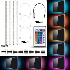 5V USB Powered RGB Colour Change 5050 LED Strip Computer TV Backlight Light
