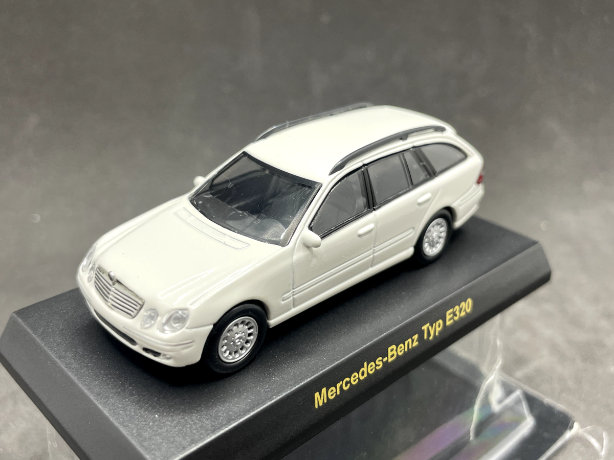 Kyosho 1/64 Mercedes-Benz Typ E320 White diecast model car 9H2 | eBay