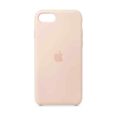 Apple MXYK2ZM/A iPhone SE (2nd Gen), 7, and 8 Silicone Case - Pink Sand