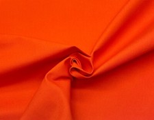 ORANGE CANVAS 100 COTTON DUCK 12 OZ MULTIUSE FR FABRIC BY 1/2 .5 YARD 67" W