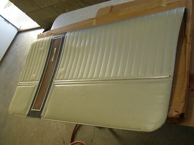 NOS OEM Ford 1967 Galaxie 500 RH Door Panel Ivy Green Interior 2