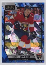2023-24 O-Pee-Chee Platinum Blue Fragments 107/125 Anton Lundell #52 1c5x