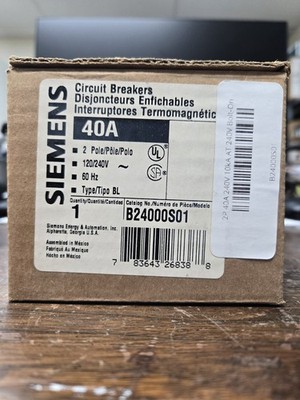 B24000S01 SIEMENS NEW IN BOXES (9 AVAILABLE) FREE SHIPPING