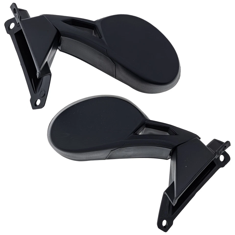 Polaris 2877803 Black Pro-Ride Hood Mount Mirrors RMK Indy Switchback 144 155 - Image 2 of 4