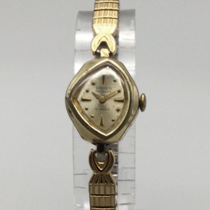 Vintage Ladies Gruen Precision 17j Watch 10K GF  Kreisler Expansion Band Cal 278 Beautiful 10k gf gruen - Gem main image 3