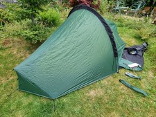 Terra Nova Laser Competition 1 Ultra Lightweight Green Tent, with Titanium pegs