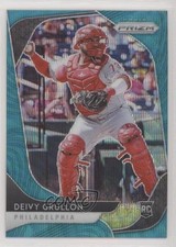 2020 Panini Prizm Teal Wave Prizm Deivy Grullon #72 n1u