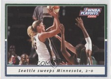 2005 WNBA 2004 Playoffs Minnesota Lynx Seattle Storm sweeps 2-0 Rookie RC 1u0