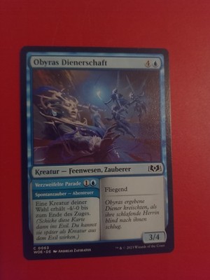 MAGIC THE GATHERING Obyras Dienerschaft 2023 Deutsch C0063