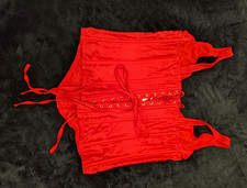 Victoria's Secret Red Push-Up Corset Bra