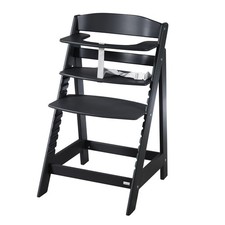 Roba Treppenhochstuhl Sit Up Flex Holz schwarz lackiert NEU