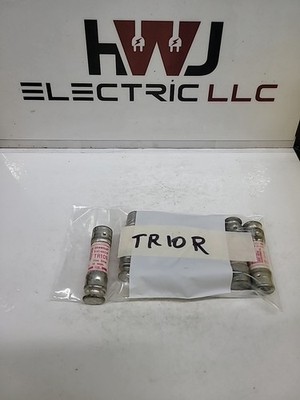 (Lot Of 8) Shawmut Tri-Onic TR10R 10A  Time Delay Cartridge Fuses