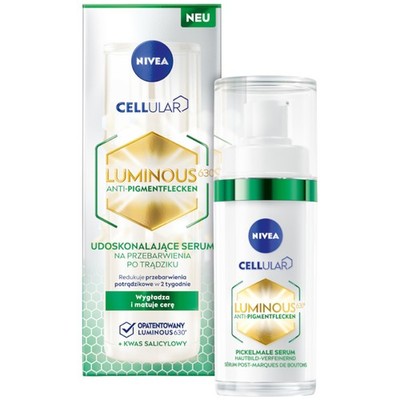 NIVEA Cellular Luminous 630 Perfektionierendes Serum gegen Akneverfärbungen, 30 
