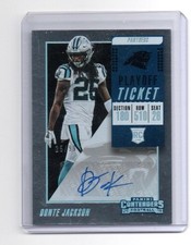 2018 Panini Contenders Donte Jackson #261 Playoff Ticket Rookie Auto /99
