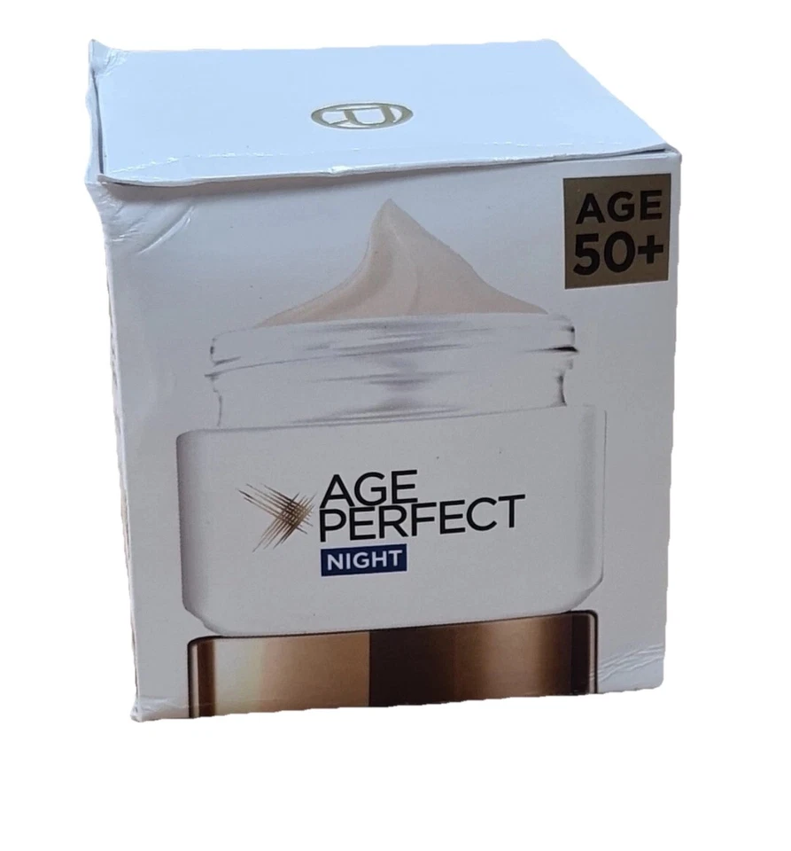 L'Oreal Paris Age Perfect Rehydrating Day Cream 50ML & RE-HYDRATING NIGHT CREAM  - Image 2 of 4