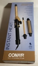 Conair Instant Heat Multi-Attachment Hair Styler missing 3/4 barrel