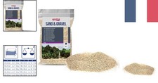 Quartz Blanc Fin pour Aquariums - 5 kg, Idéal Pour Décoration Naturelle