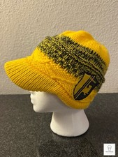 Harry Potter Hufflepuff Knit Yellow Brim Cap / Winter / Snow
