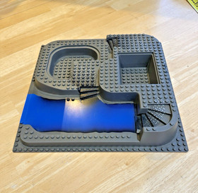 LEGO Baseplate Raised 32x32 6092pb02 Alpha Team Three Level Ogel Center Set 6776