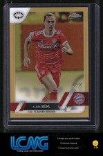 2022-23 Topps Chrome UEFA Women's #27 Klara Bühl Gold Refractor #/50 Y3C