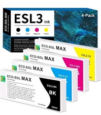 4Color/Set ECO-SOL MAX Compatible Ink Cartridge for Roland BN-20 SolJet PRO II