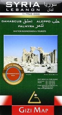 Syria - Lebanon Geographical Map 1 : 750 000 | Buch | Zustand sehr gut