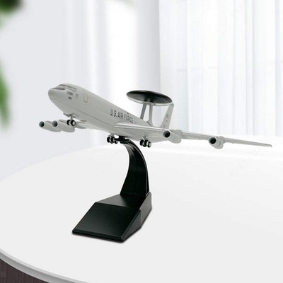 Druckgussmodell USA E-3 Sentry Flugzeug im Maßstab 1:200 für Cafés,