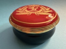 Cunard World Club Halcyon Enamel 2500 Days at Sea  Original packaging / box cert
