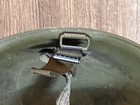 Vintage Korean War US Military M1 Helmet With Liner Strap Used Olive Drab Green — photo 8