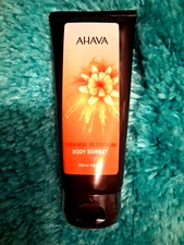 AHAVA ORANGE BLOSSOM Body Sorbet Mandarin Dead Sea Minerals Moisturizer  NWT