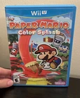 Paper Mario Color Splash  (Nintendo Wii U, 2016)