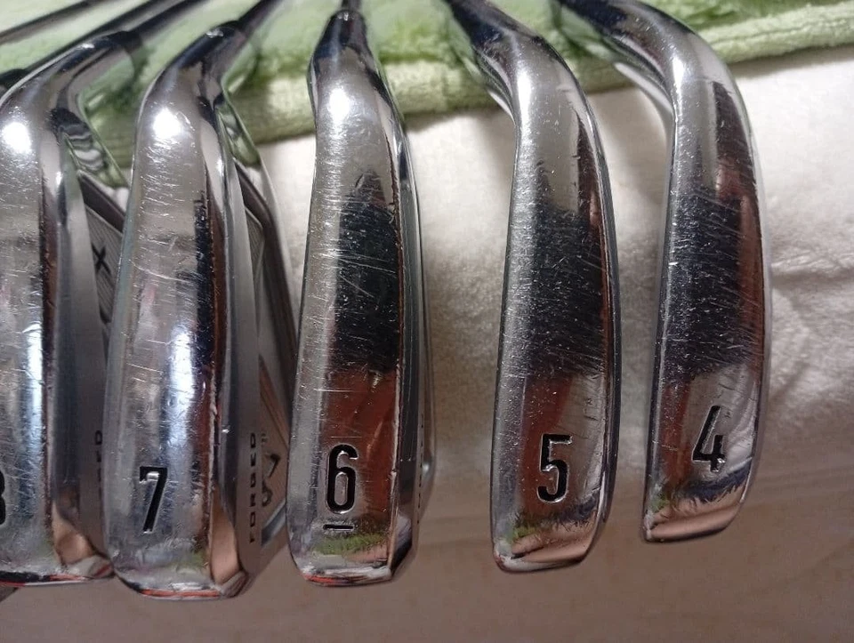 Callaway X FORGED 2013 Eisen #4-9, Pw (7 Schläger) / Dynamic Gold S200 / Flex: Stiff - Bild 4 von 4