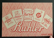 Promotional Blotter "Buhler Brilliant"